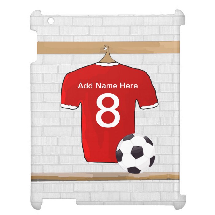 Customizable Soccer Shirt Cover For The iPad 2 3 4