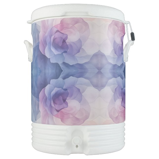 Customizable Soft Pastel Bloom Cooler (Front)