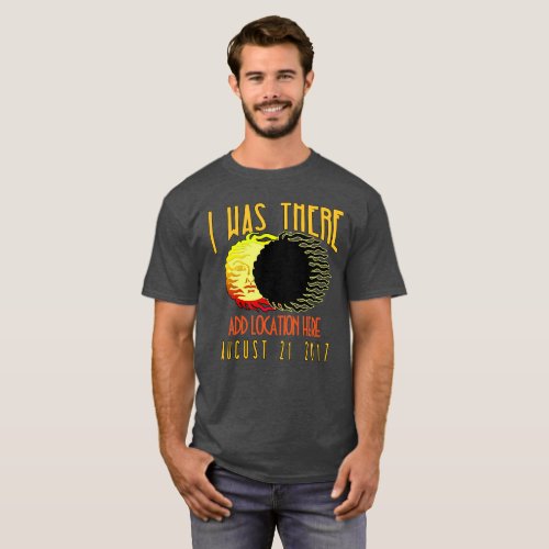 CUSTOMIZABLE SOLAR ECLIPSE 2017 T_Shirt