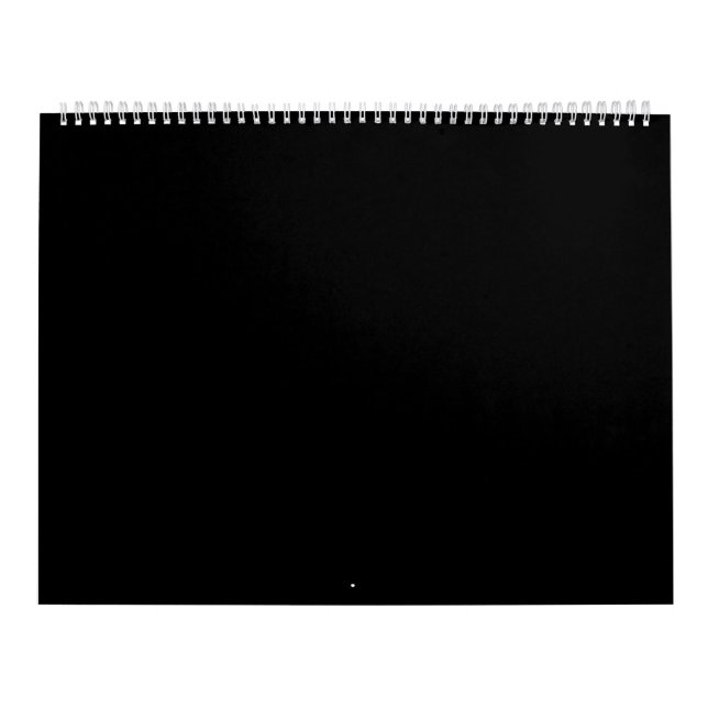 Customizable solid color calendar (Cover)