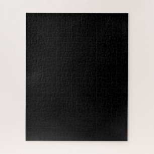 Customizable solid color jigsaw puzzle