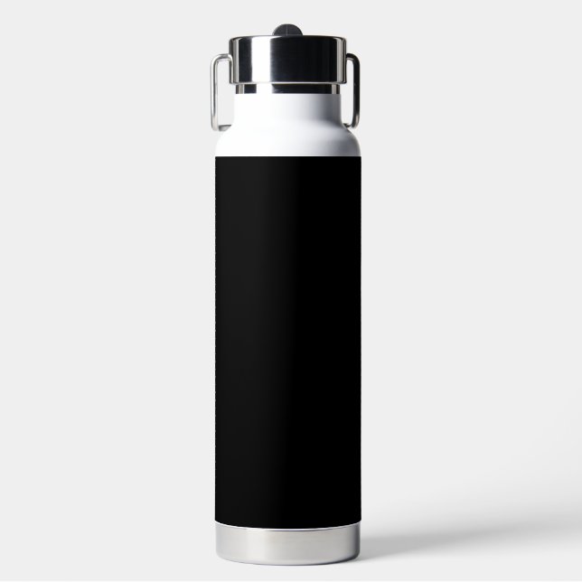 Customizable solid color water bottle (Front)