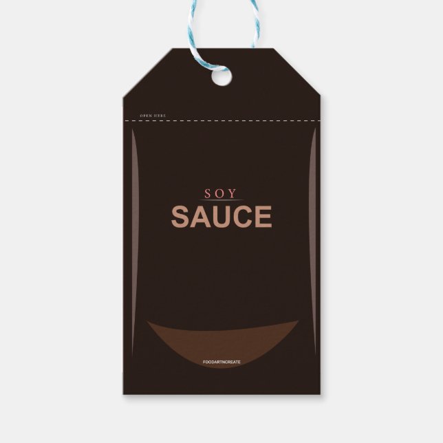 Customizable Soy Sauce Gift Tag (Front)