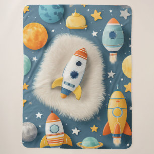 Customizable Space for Baby Sherpa Blanket