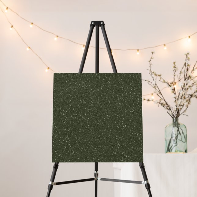 Customizable Speckled Moss Green Foam Board (In Situ (Stand))