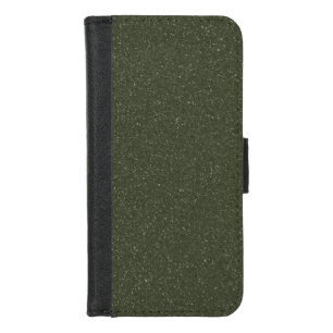 Customizable Speckled Moss Green iPhone 8/7 Wallet