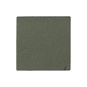 Customizable Speckled Moss Green Stone Magnet