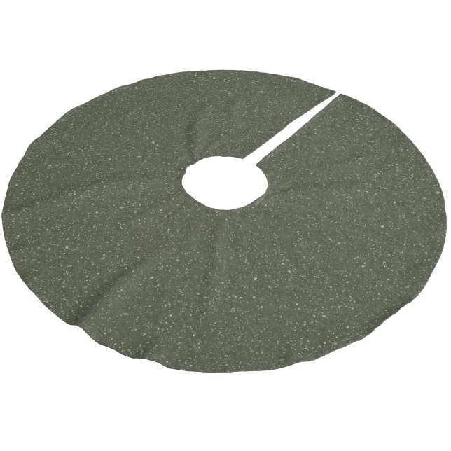 Customizable Speckled Moss Tree Skirt (Angled)