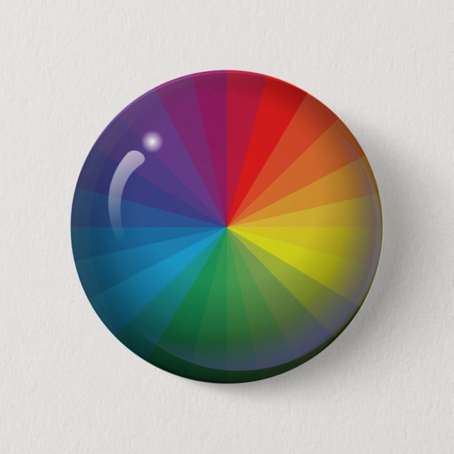Customizable Spectrum Collection #2 Pinback Button (Front)