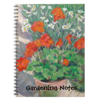 Customizable Spiral Notebook for a Gardener