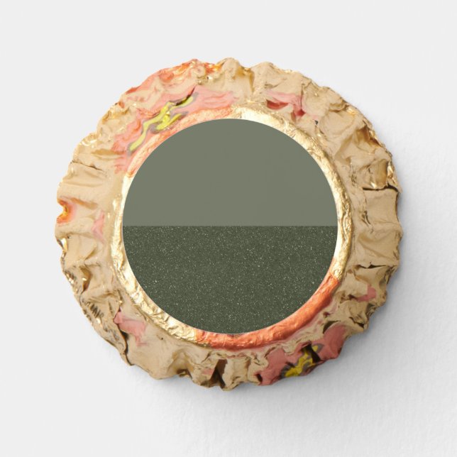 Customizable Split Moss Green Favor (Front)