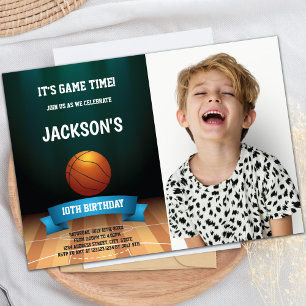 Customizable Sports Party Invitations for Kids