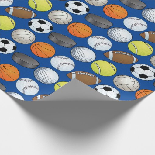 Customizable Sports Wrapping Paper Zazzle