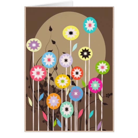 Customizable - Spring floral card (Front)