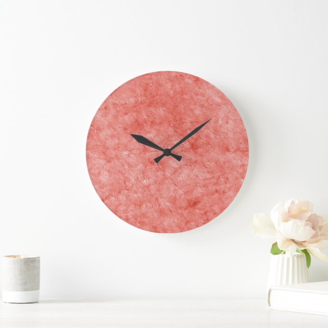 Customizable Square Throw Pillow – 16'' x 16 Large Clock (Home)