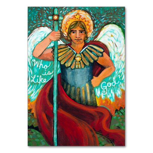 Customizable St Michael Archangel Prayer Card