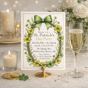Customizable St. Patrick’s Day Invitation