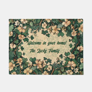 customizable St. Patrick's day Doormat