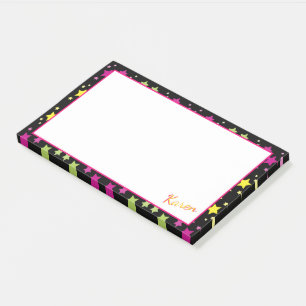 Customizable Star Post It Note For Karen or You