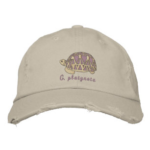 Customizable Star Tortoise Embroidery Cap