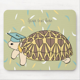 Customizable Star Tortoise Graduation Mouse Pad