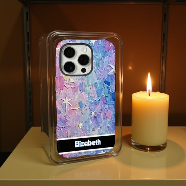 Customizable Starry Swirl  Case-Mate iPhone Case (Creator Uploaded)