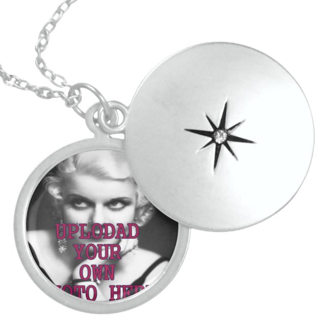 Customizable Sterling Silver Designer Locket Gifts (Front)
