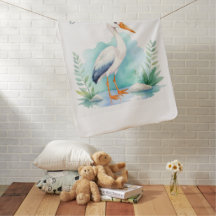 Customizable Stork Nursery set Baby doll