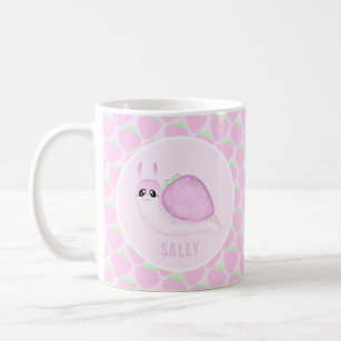 Customizable Strawberry Snail Mug