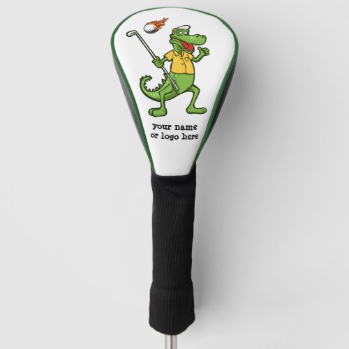 Customizable stylish alligator perfect golf head cover