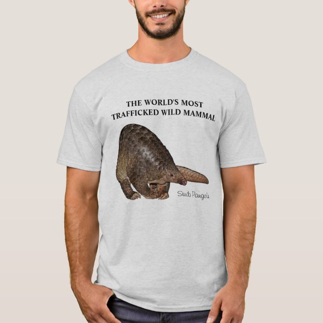 Customizable Sunda Pangolin T-shirt (Front)