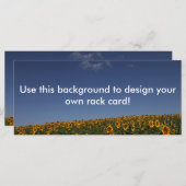 Customizable Sunflower field (Front/Back)