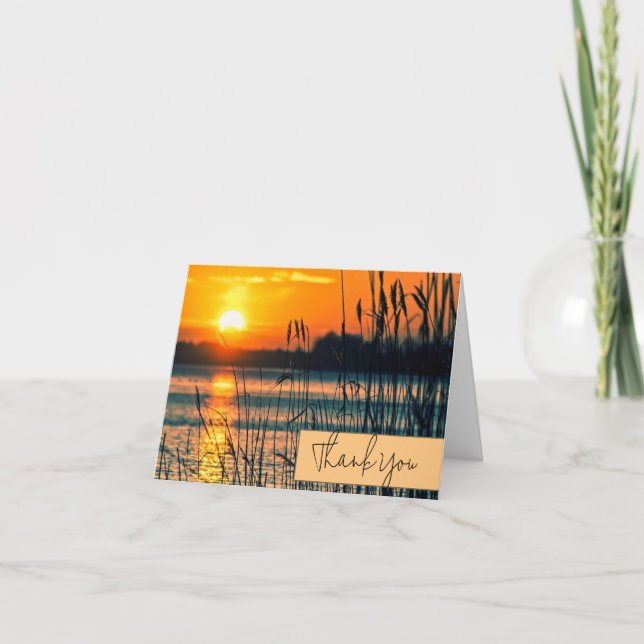 Customizable sunset  card (Front)
