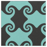 Customizable Swirl Shapes Celtic like Fabric