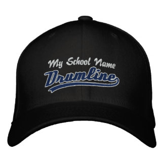 Customizable Swoosh Drumline Embroidered Baseball Hat