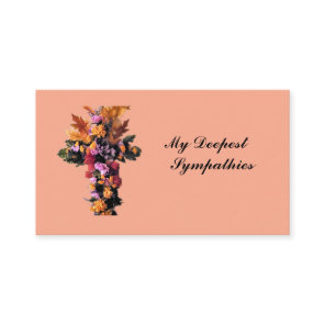 CUSTOMIZABLE SYMPATHY- FLORIST CARD