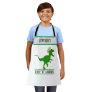 Customizable T-Rex Junior Chef Personalized Kids  Apron