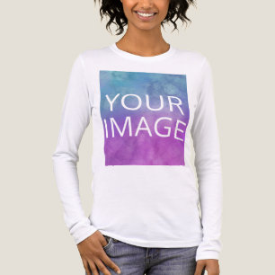 Customizable T-Shirt Template – Add Your Image Tri-Blend Shirt