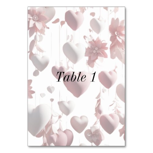Customizable Table Cards