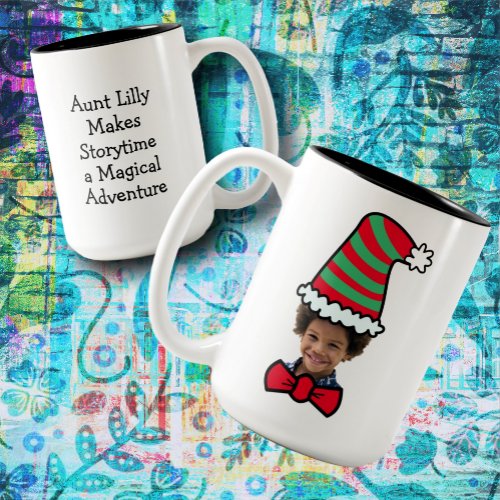 Customizable Tall Hat Photo Mug