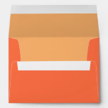 Customizable Tangerine Orange Wedding Envelopes at Zazzle