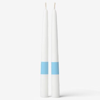Customizable taper candle