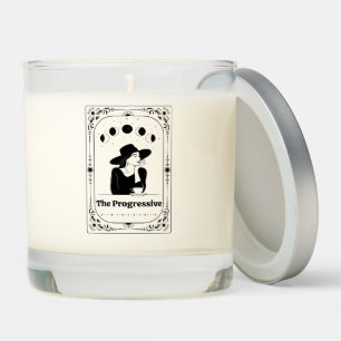 Customizable Tarot Feminist Liberal Celestial Moon Scented Candle