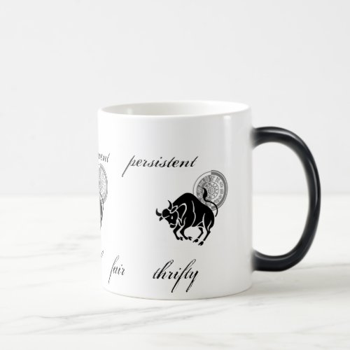 Customizable Taurus traits Greek_style Zodiac Magic Mug