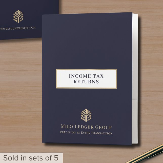 Customizable Tax Return Folders (Creator Uploaded)