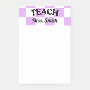 Customizable Teacher Post-it Notes