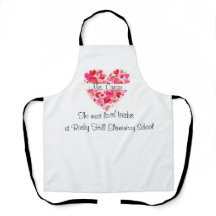 Customizable Teacher's Day Apron