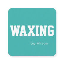 Customizable teal Waxing or other profession
