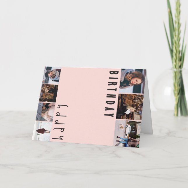 Customizable Template Birthday Card (Front)