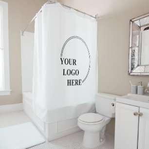 Customizable Template Create Your Own Gift Idea Shower Curtain